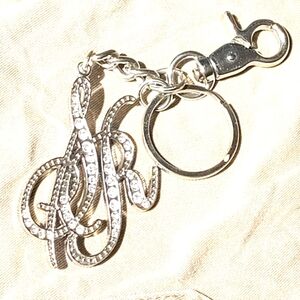 Sienna Ricchi SR initial keychain